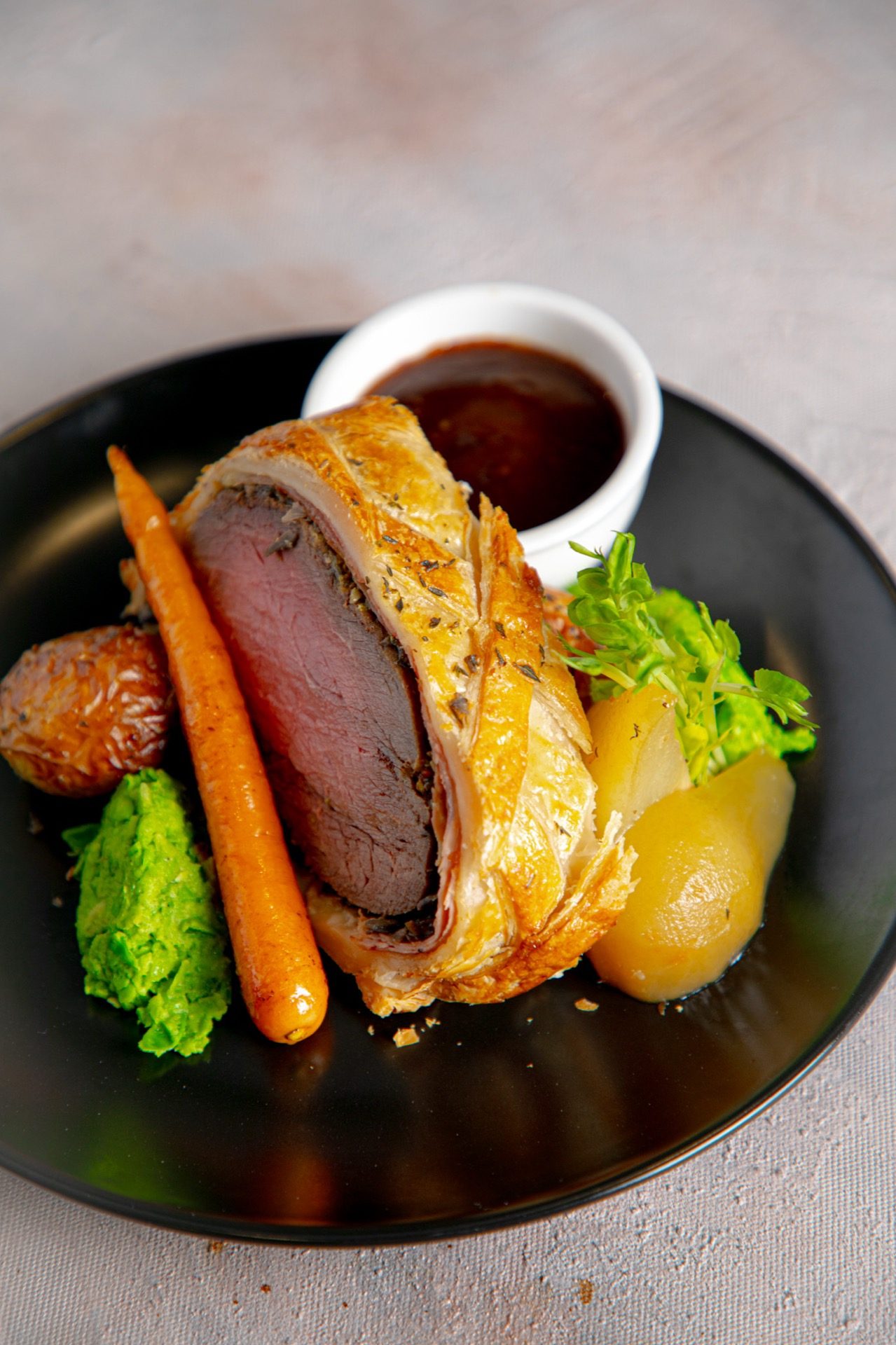 Beef Wellington at Mr Wellington, Perth